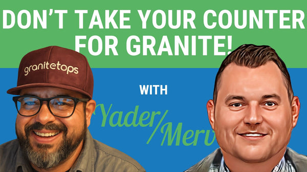 Don't Take Your Counter for Granite | w/ guest Yader Sanchez — Cutting Edge Install Pod: Ep 1