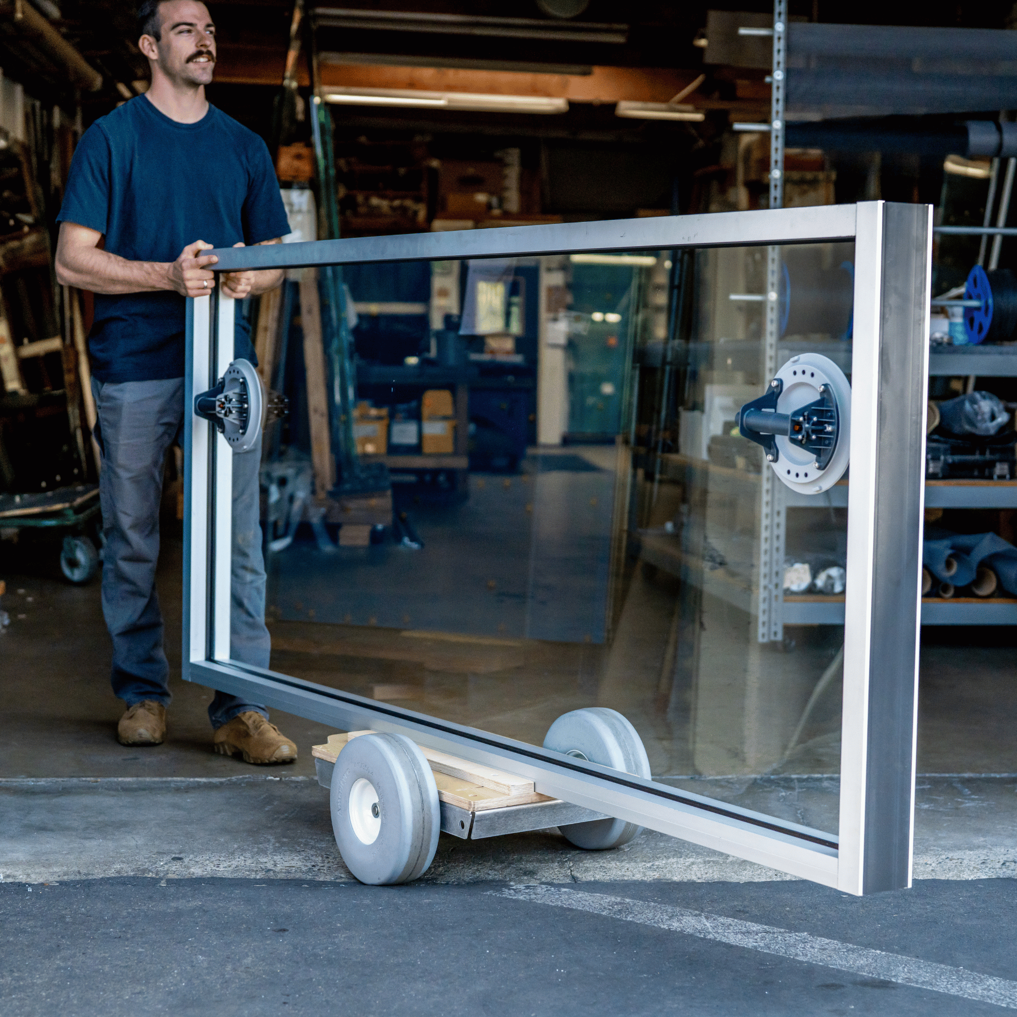 Glass Carts & Dollies | Omni Cubed