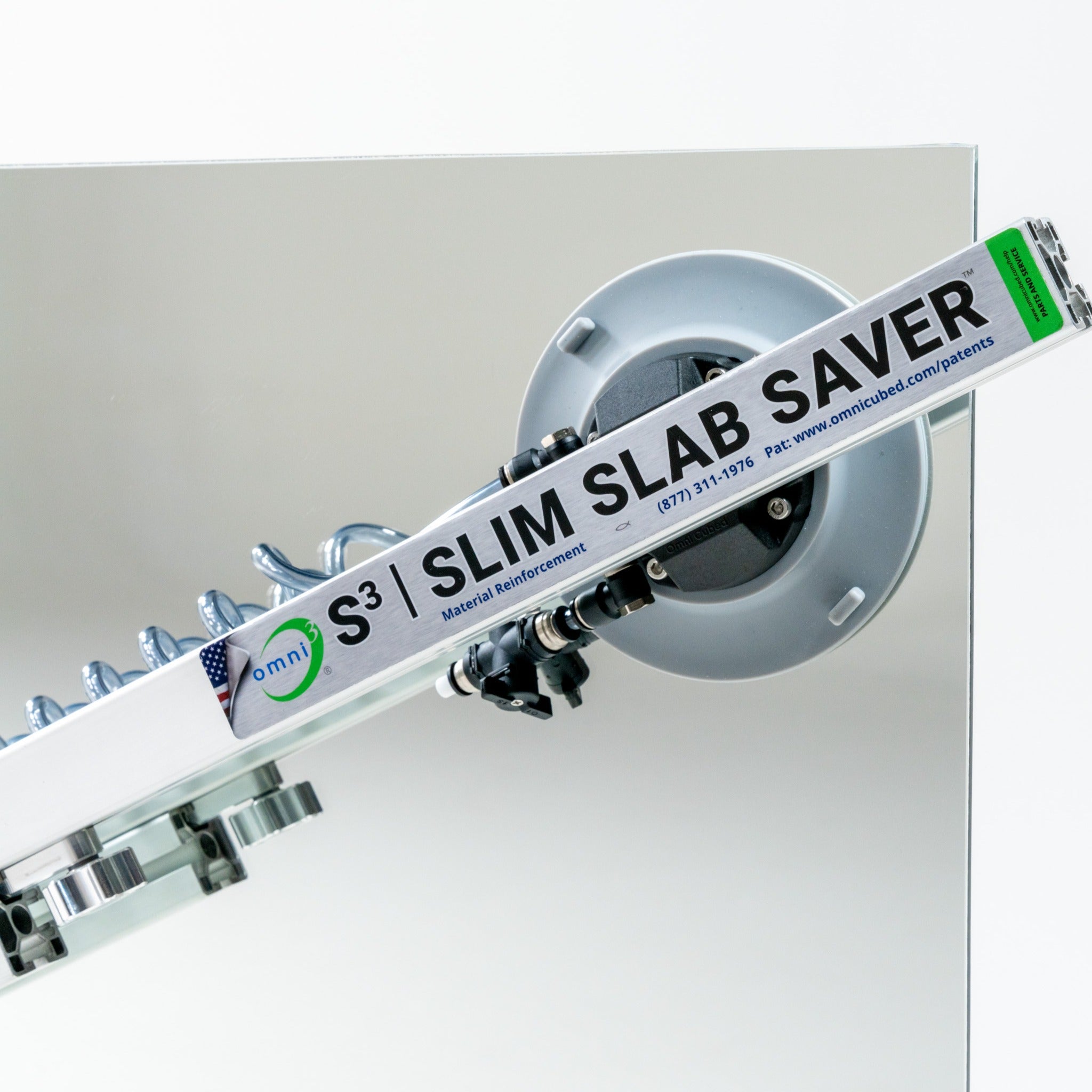S3 | Slim Slab Saver™ 1-Rail | Omni Cubed