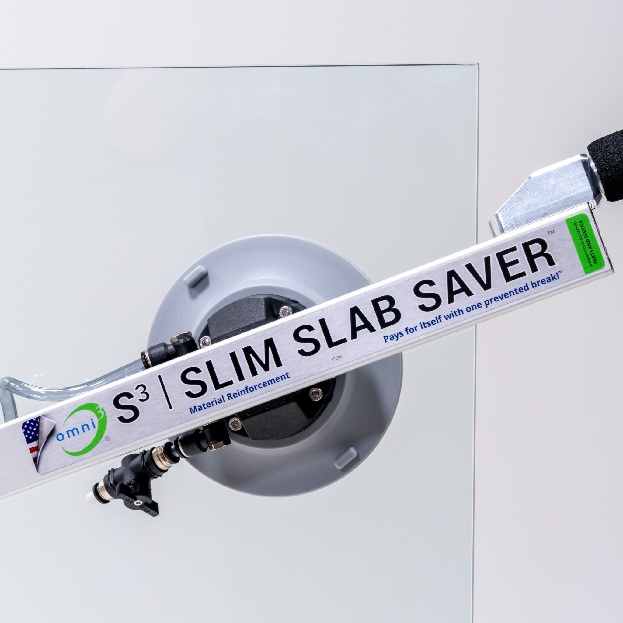 S3 | Slim Slab Saver™ 1-Rail | Omni Cubed